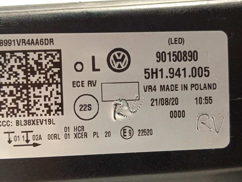 Recambio de faro izquierdo para volkswagen golf viii lim. (cd1) style referencia OEM IAM 5H1941005  90150890