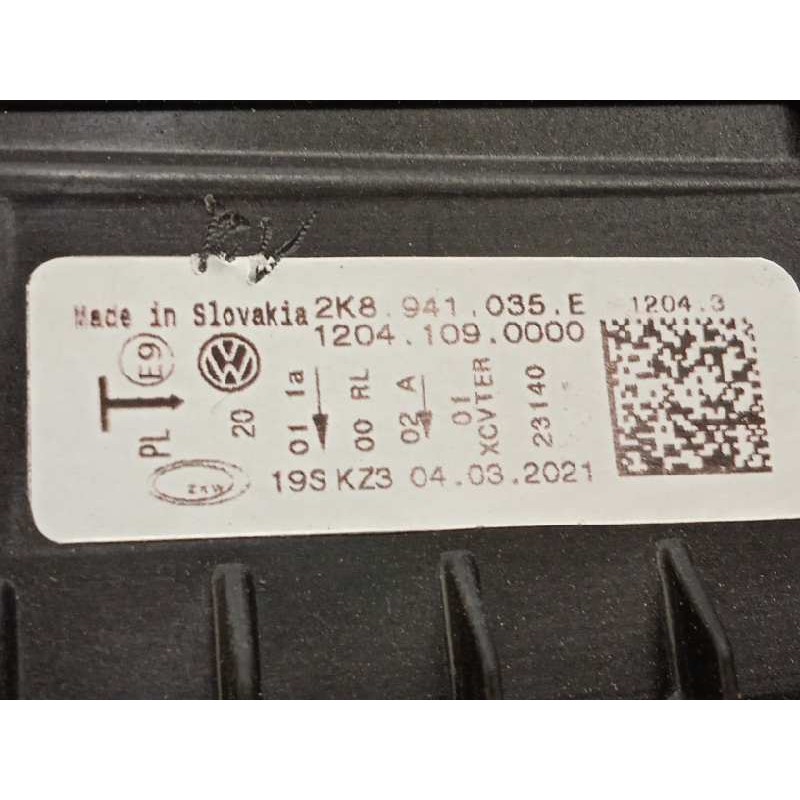 Recambio de faro izquierdo para volkswagen caddy life referencia OEM IAM 2K8941035E  