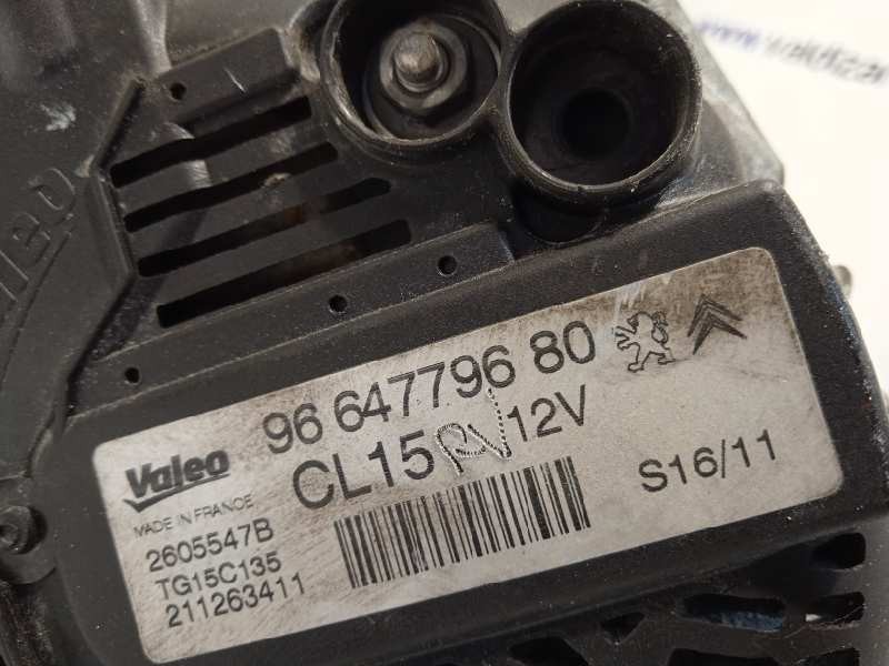 Recambio de alternador para peugeot 3008 1.6 hdi fap referencia OEM IAM 9664779680 2605547B TG15C135