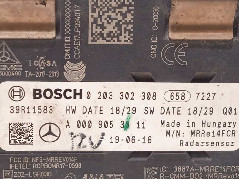 Recambio de sensor para mercedes-benz clase cla (w118) 200 d coupe referencia OEM IAM A0009053011  0203302308