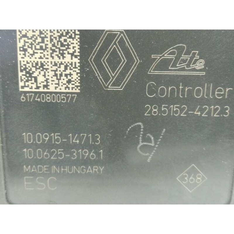 Recambio de abs para dacia dokker ambiance referencia OEM IAM 476600078R 28515242123 10022006554