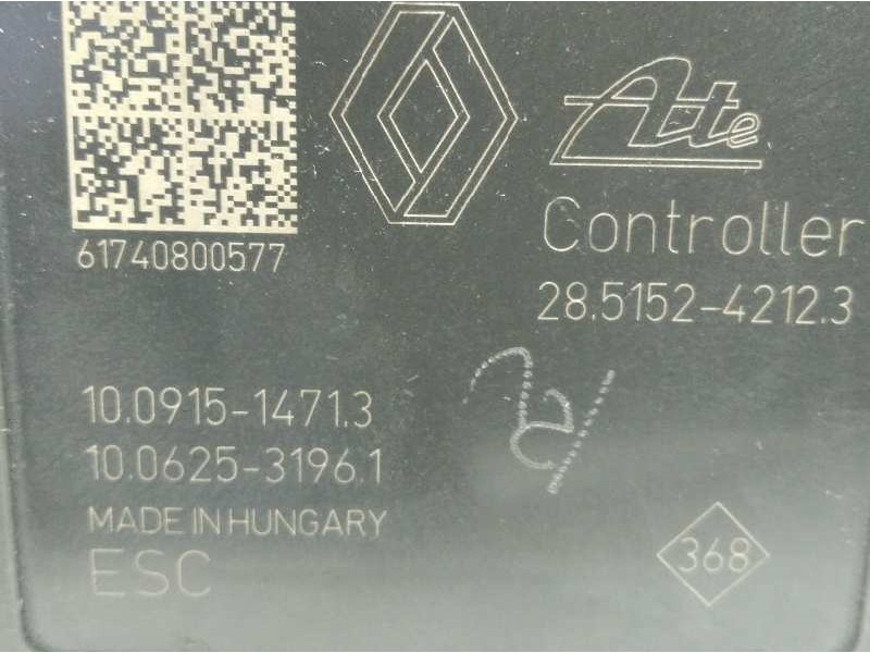 Recambio de abs para dacia dokker ambiance referencia OEM IAM 476600078R 28515242123 10022006554