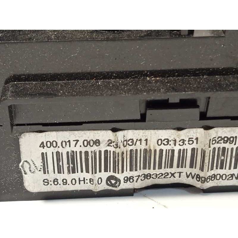 Recambio de mando climatizador para peugeot 3008 1.6 hdi fap referencia OEM IAM 96738322XT  