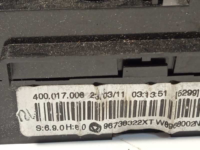 Recambio de mando climatizador para peugeot 3008 1.6 hdi fap referencia OEM IAM 96738322XT  