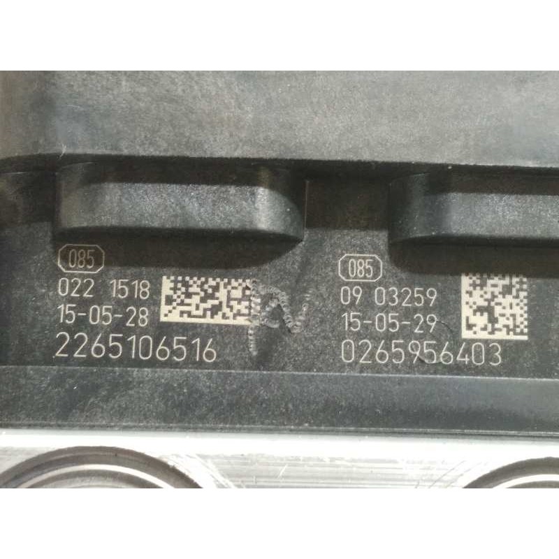 Recambio de abs para renault clio iv business referencia OEM IAM 476601203R 2265106516 269722