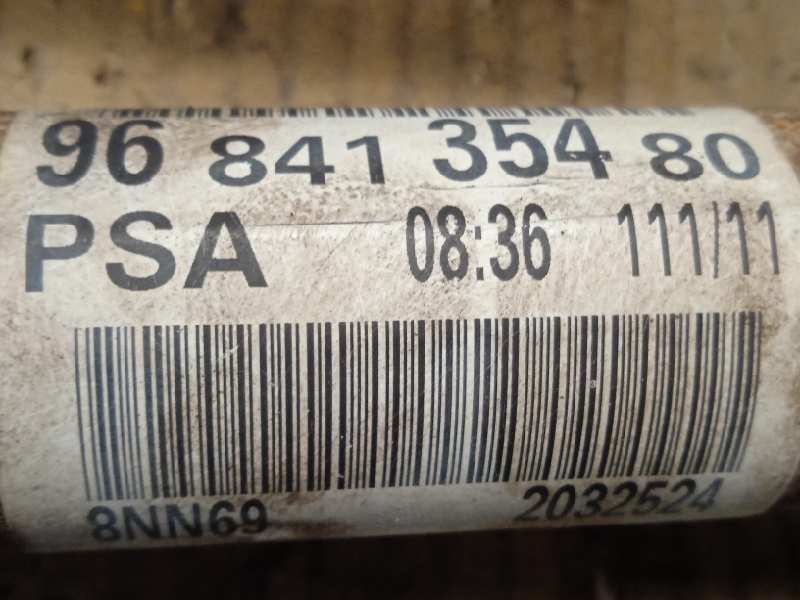 Recambio de transmision delantera derecha para peugeot 3008 1.6 hdi fap referencia OEM IAM 9684135480  8NN69