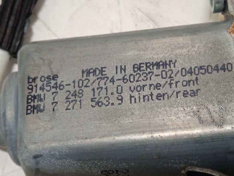 Recambio de elevalunas delantero izquierdo para bmw serie 5 lim. (f10) 525d referencia OEM IAM 7182131 51337182131 7271563