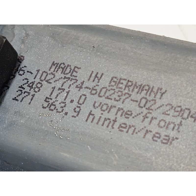 Recambio de elevalunas trasero izquierdo para bmw serie 5 lim. (f10) 525d referencia OEM IAM 7182121 51357182613 7271563