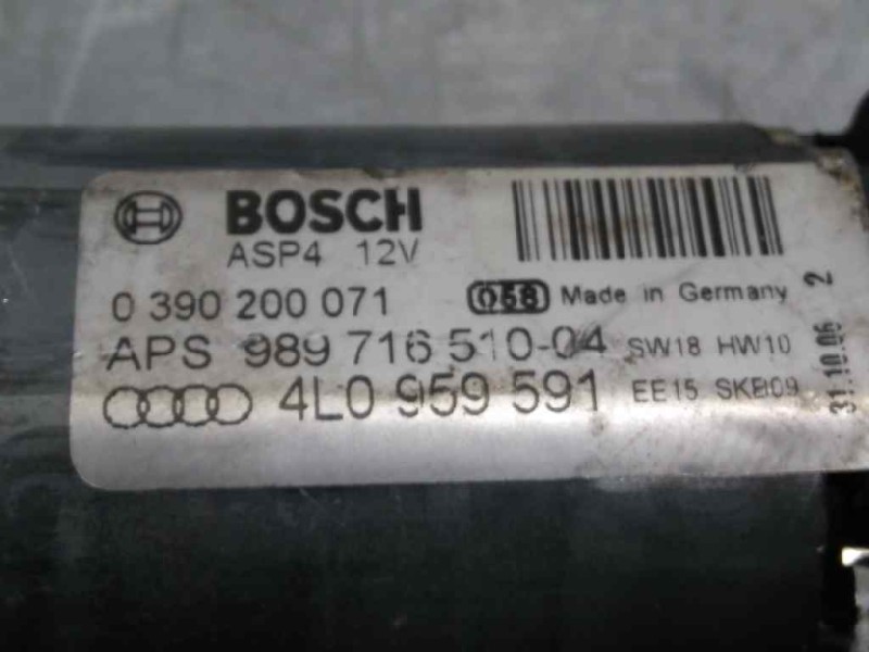 Recambio de motor techo electrico para audi q7 (4l) 3.0 tdi referencia OEM IAM 4L0959591  0390200071