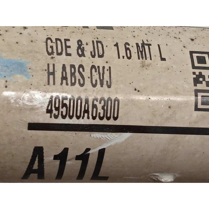 Recambio de transmision delantera izquierda para hyundai i30 (gd) 1.6 gdi cat referencia OEM IAM 49500A6300  