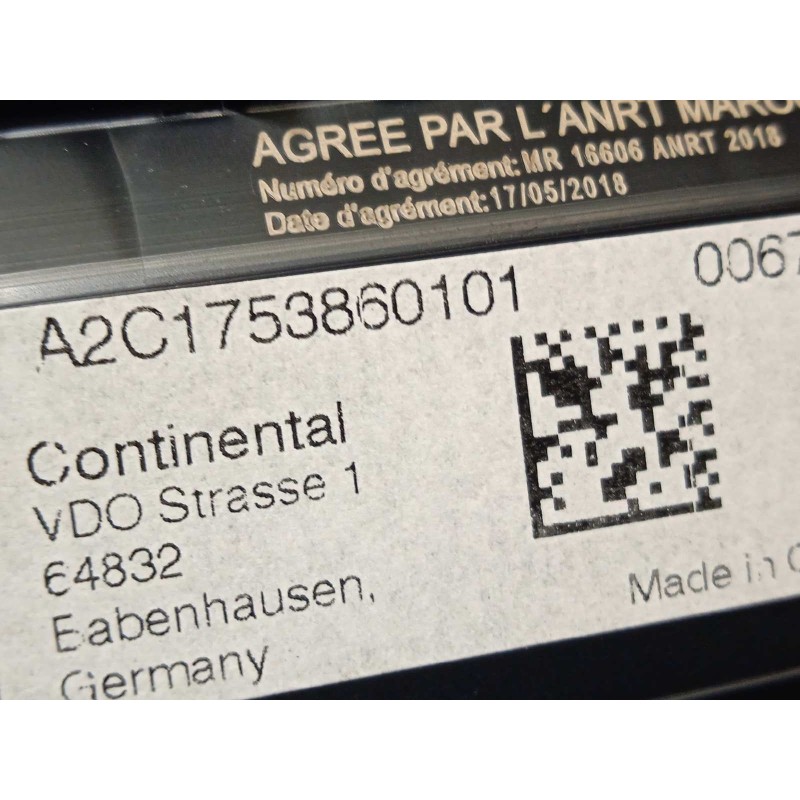 Recambio de cuadro instrumentos para skoda superb (3v3) style referencia OEM IAM 3V0920794A  A2C1753860101