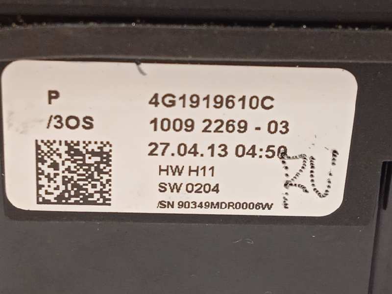 Recambio de mando multifuncion para audi a7 sportback (4ga) 3.0 tdi quattro referencia OEM IAM 4G1919610C  