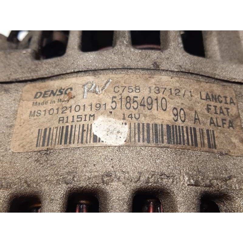Recambio de alternador para opel combo d 1.3 16v cdti referencia OEM IAM 51854910  MS1012101191