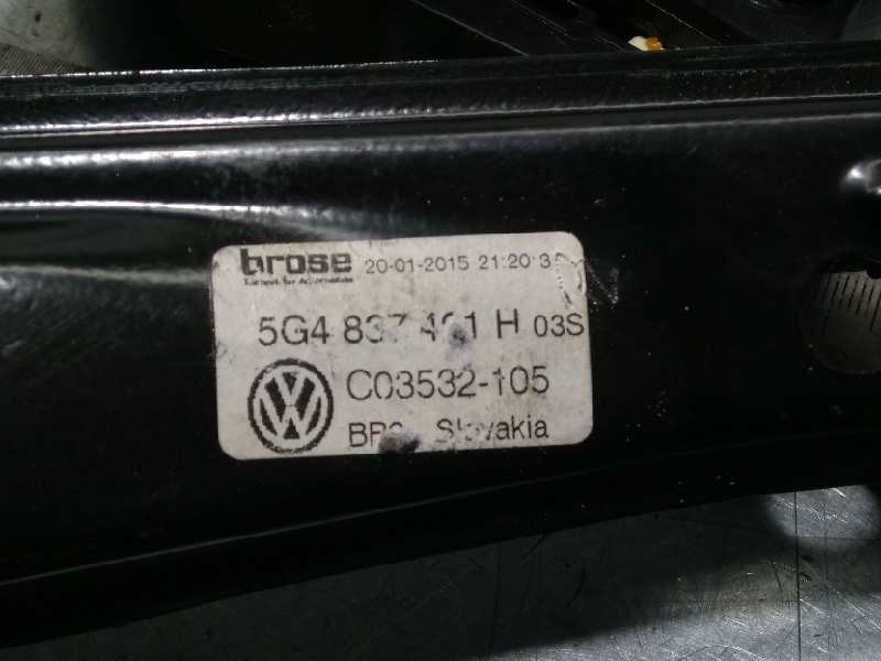 Recambio de elevalunas delantero izquierdo para volkswagen golf vii lim. (5g1) business bluemotion tech. referencia OEM IAM 5G48