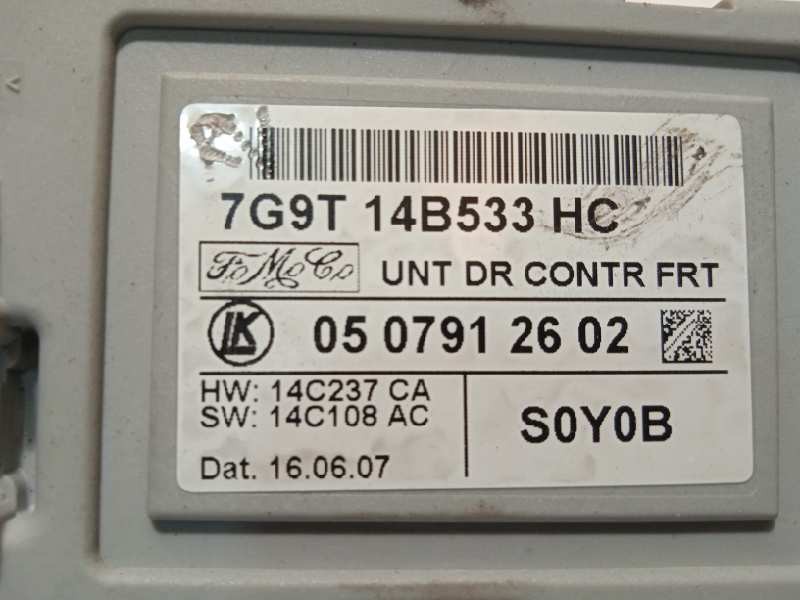 Recambio de modulo confort para ford galaxy (ca1) 2.0 tdci cat referencia OEM IAM 7G9T14B533HC  