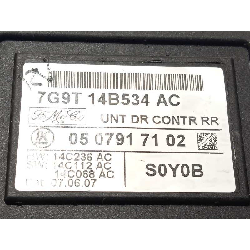 Recambio de modulo confort para ford galaxy (ca1) 2.0 tdci cat referencia OEM IAM 7G9T14B534AC  