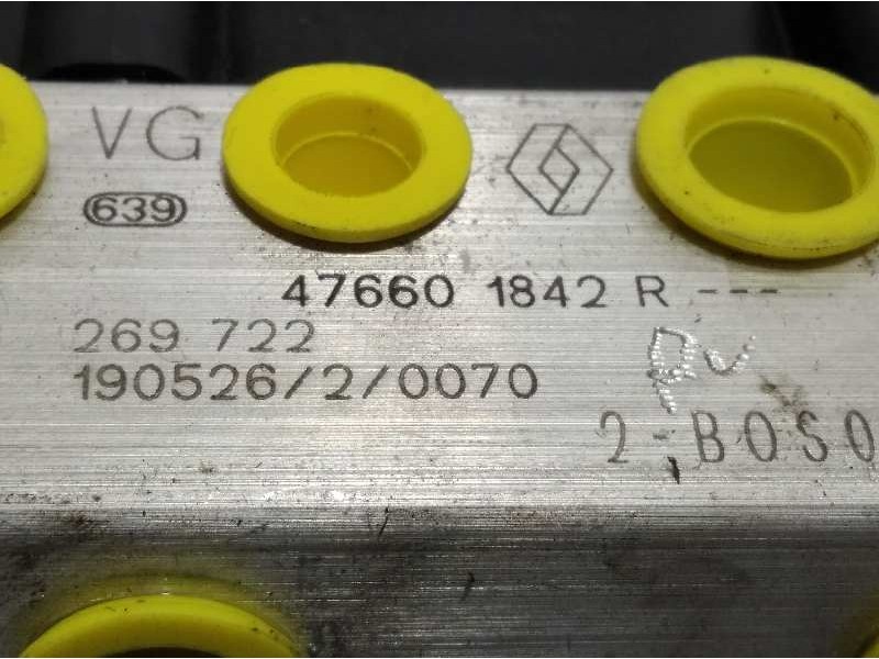 Recambio de abs para renault clio iv limited referencia OEM IAM 476601842R 2265105455 269722
