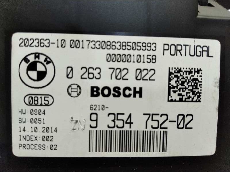 Recambio de pantalla multifuncion para bmw mini (f56) cooper referencia OEM IAM 9354752 0263702022 62309354752