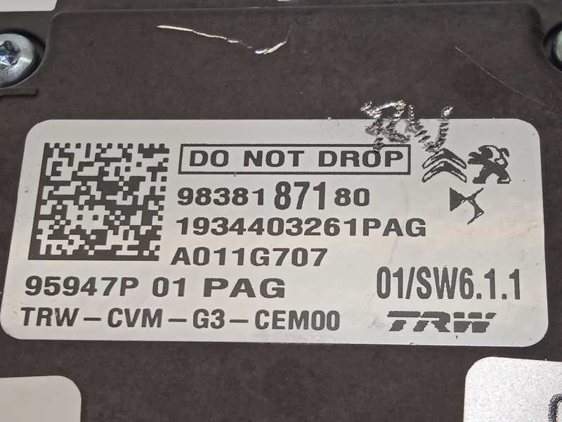 Recambio de modulo electronico para opel corsa f 1.2 referencia OEM IAM 9838187180  1683121880