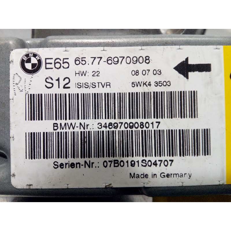 Recambio de modulo electronico para bmw serie 7 (e65/e66) 730d referencia OEM IAM 65776970908  