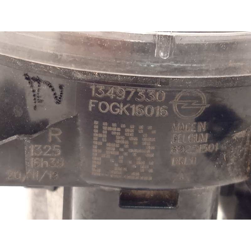 Recambio de faro antiniebla derecho para opel corsa f 1.2 referencia OEM IAM 13497330  