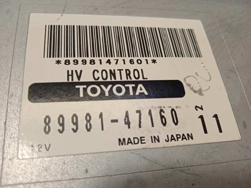 Recambio de modulo electronico para toyota prius (nhw20) basis referencia OEM IAM 8998147160  