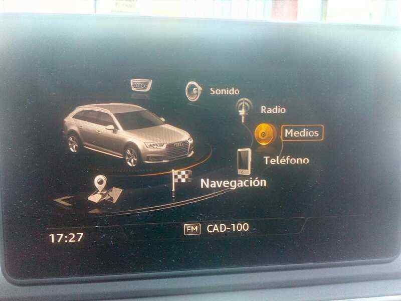 Recambio de pantalla multifuncion para audi a4 avant (8w5) básico referencia OEM IAM 8W0919604  