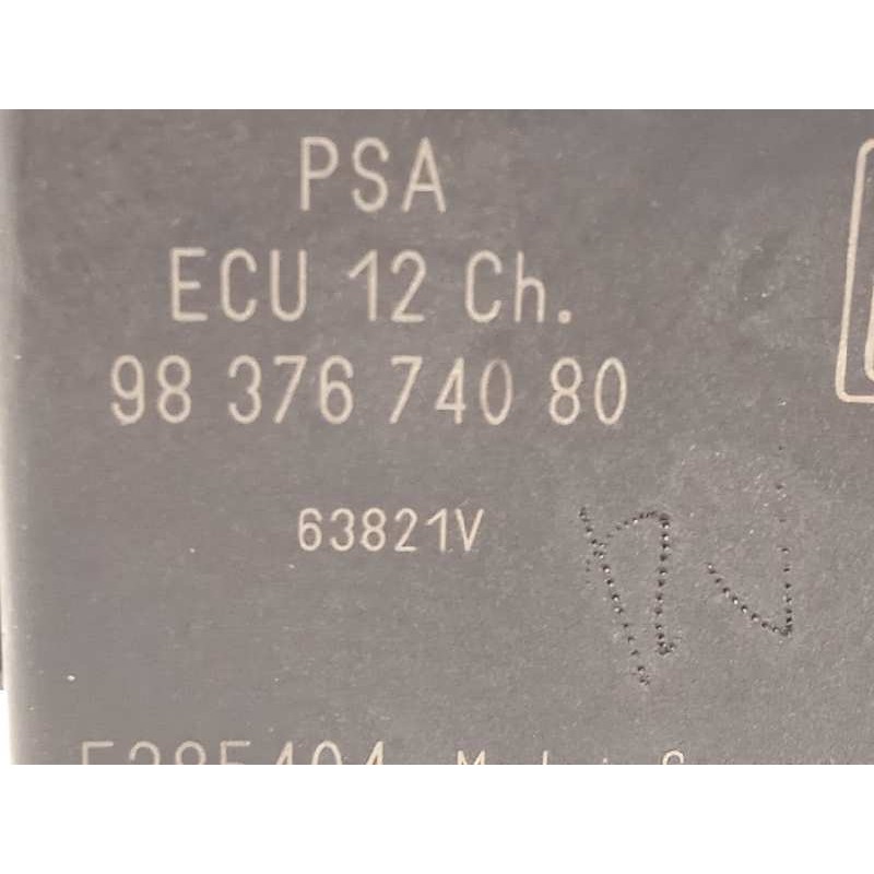 Recambio de modulo electronico para opel corsa f 1.2 referencia OEM IAM 9837674080  