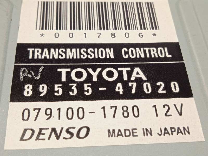 Recambio de centralita cambio automatico para toyota prius (nhw20) basis referencia OEM IAM 8953547020  0791001780
