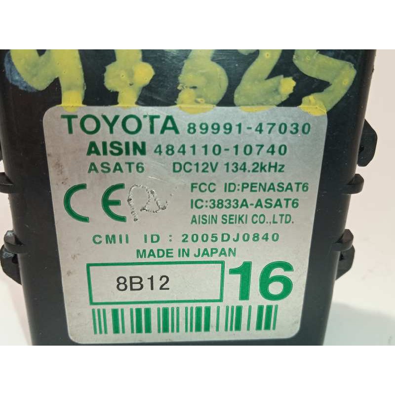 Recambio de modulo electronico para toyota prius (nhw20) basis referencia OEM IAM 8999147030  48411010740
