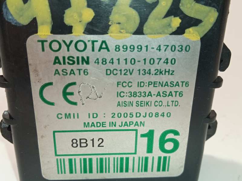 Recambio de modulo electronico para toyota prius (nhw20) basis referencia OEM IAM 8999147030  48411010740