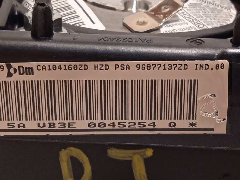 Recambio de airbag delantero izquierdo para citroën c5 berlina premier referencia OEM IAM 96877137ZD 98015973ZD 4112PL