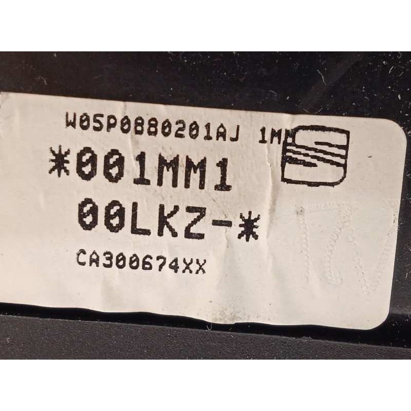 Recambio de airbag delantero izquierdo para seat altea xl (5p5) reference referencia OEM IAM 5P0880201AJ  5P0880201AJ1MM