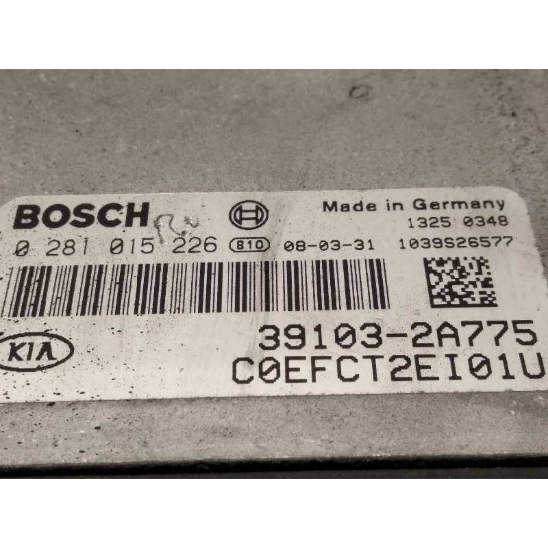 Recambio de centralita motor uce para kia cee´d concept referencia OEM IAM 391032A775  0281015226