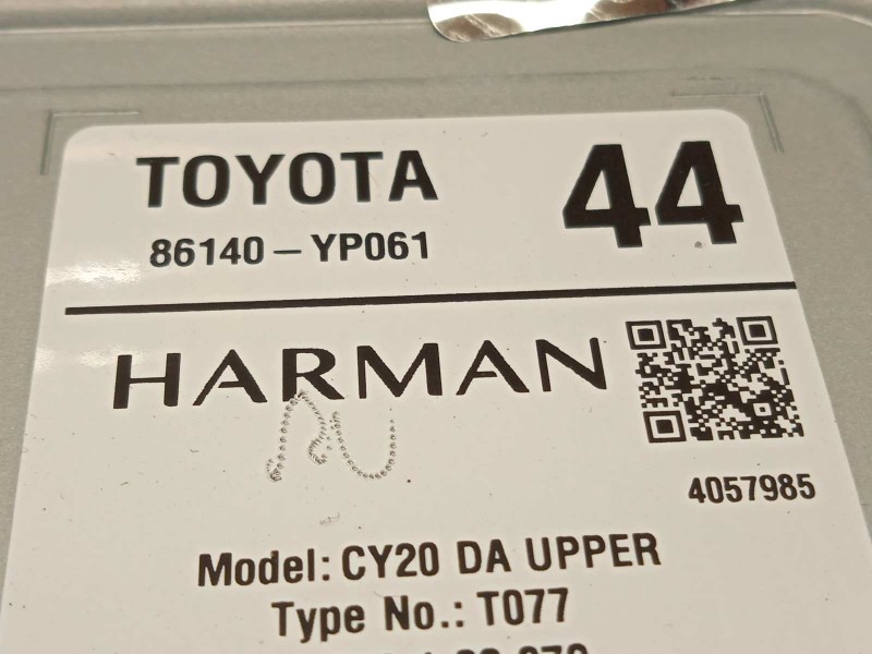 Recambio de sistema navegacion gps para toyota yaris (ksp211 active referencia OEM IAM 86140YP061  