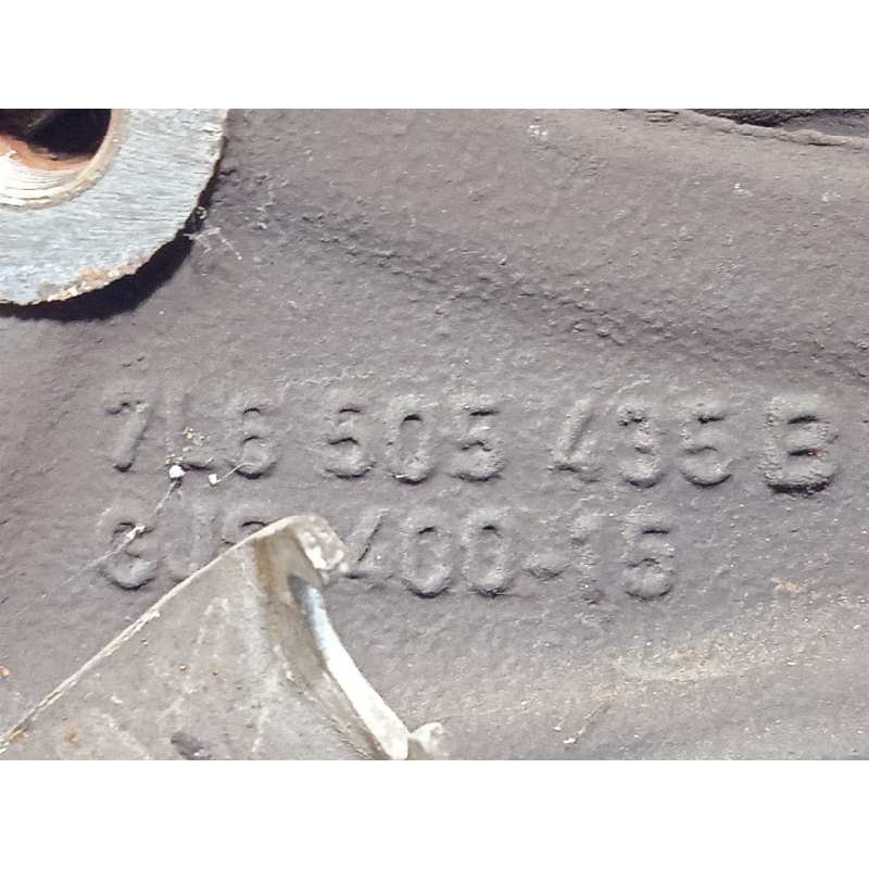 Recambio de mangueta trasera izquierda para volkswagen touareg (7la) 2.5 tdi referencia OEM IAM 7L6505435B  