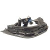Recambio de piloto trasero izquierdo interior para ds 3 crossback 1.2 12v puretech referencia OEM IAM 9836711380  