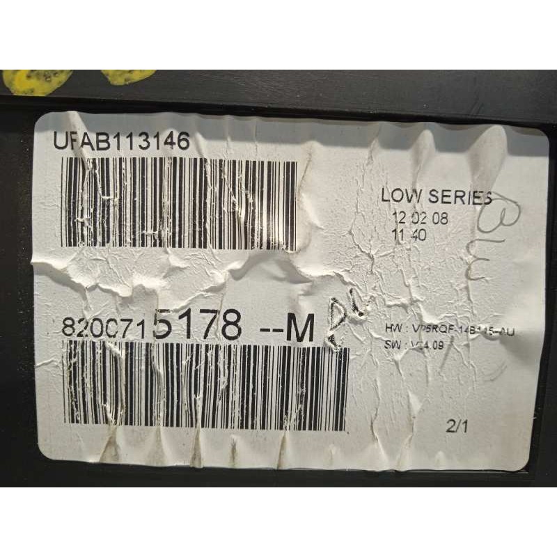 Recambio de cuadro instrumentos para renault clio grandtour 1.2 16v referencia OEM IAM 8200715178  8200715178M