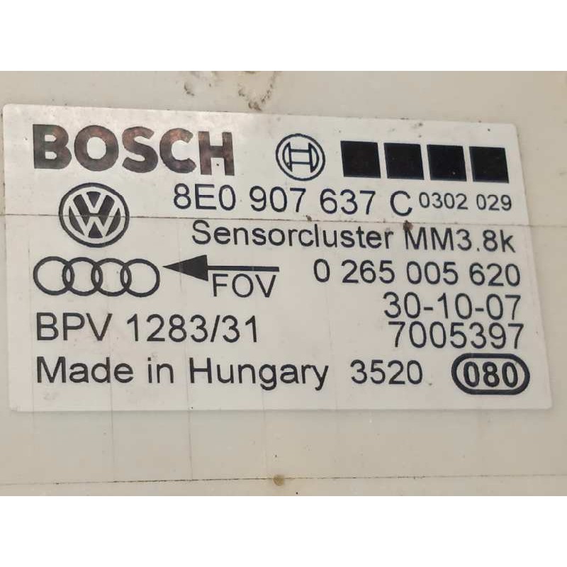 Recambio de centralita esp para audi r8 (423) 4.2 fsi referencia OEM IAM 8E0907637C  0265005620