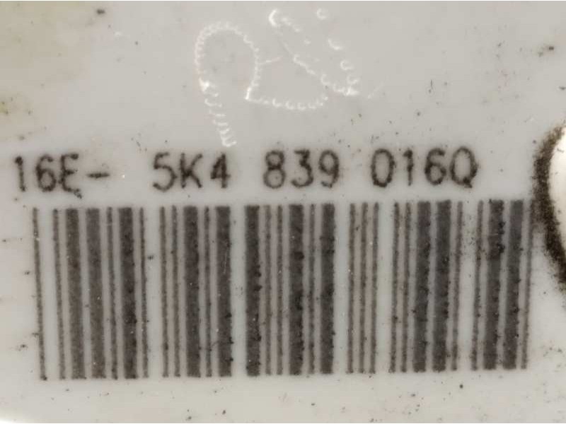 Recambio de cerradura puerta trasera derecha para seat leon (5f1) 1.6 tdi referencia OEM IAM 5K4839016Q  