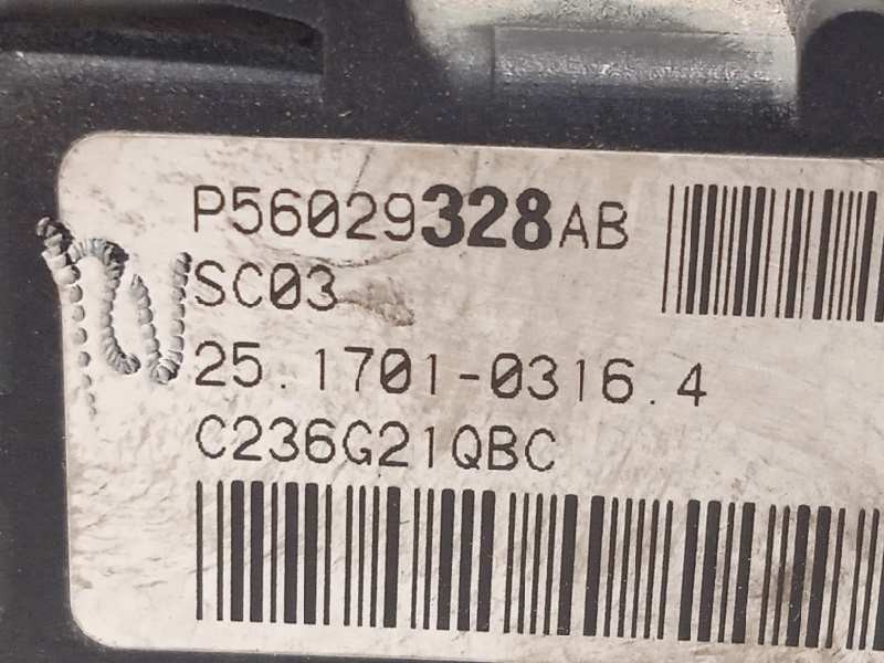 Recambio de centralita esp para chrysler 300 c 3.0 crd referencia OEM IAM P56029328AB  