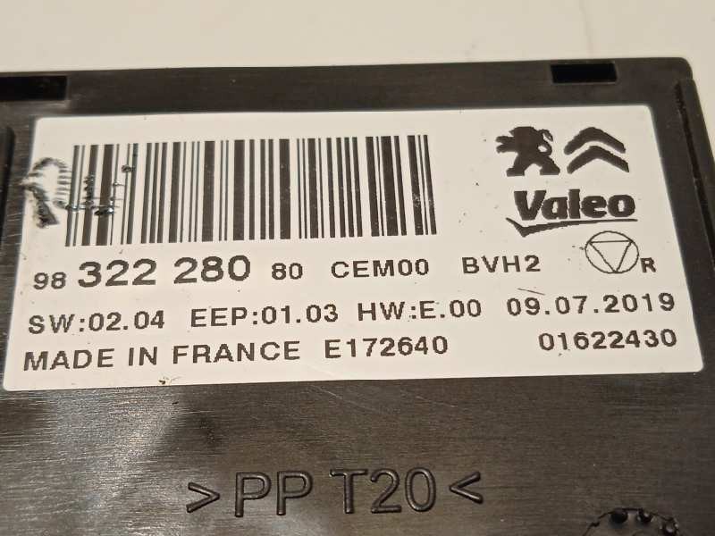 Recambio de modulo electronico para citroën c4 spacetourer 1.5 feel referencia OEM IAM 9832228080  