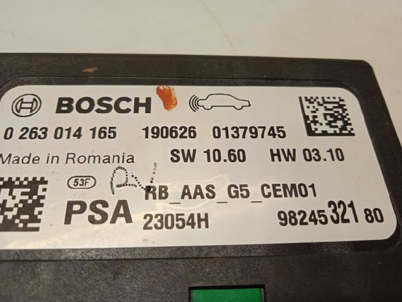 Recambio de sensor de aparcamiento para citroën c4 spacetourer 1.5 feel referencia OEM IAM 9824532180  0263014165