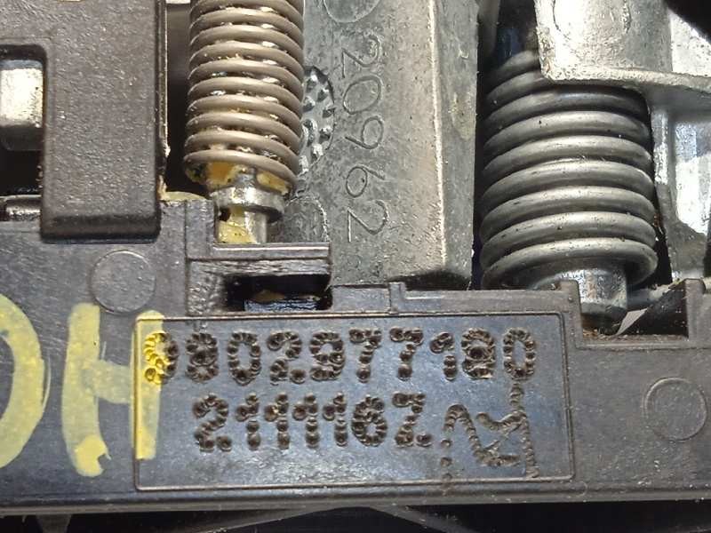 Recambio de maneta exterior trasera derecha para peugeot 308 gt line referencia OEM IAM 9802977180  980297821T