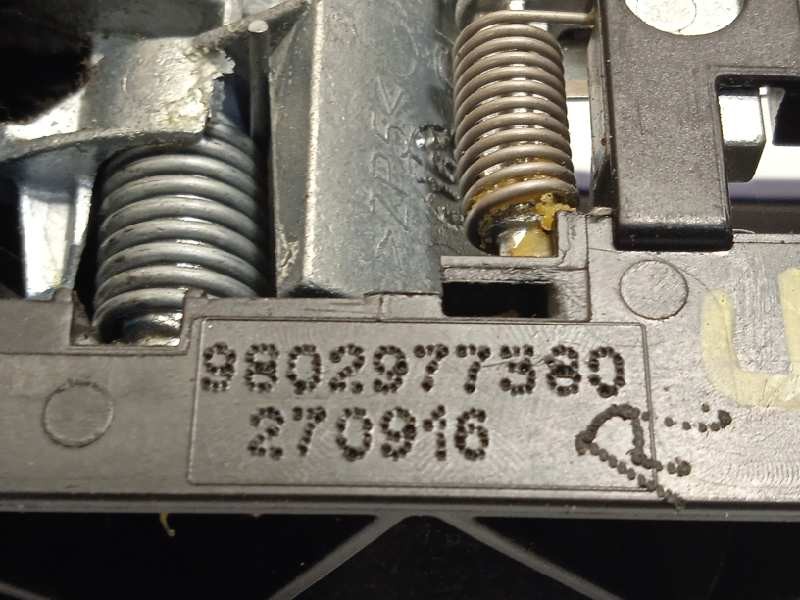 Recambio de maneta exterior trasera izquierda para peugeot 308 gt line referencia OEM IAM 9802977380  980297811T