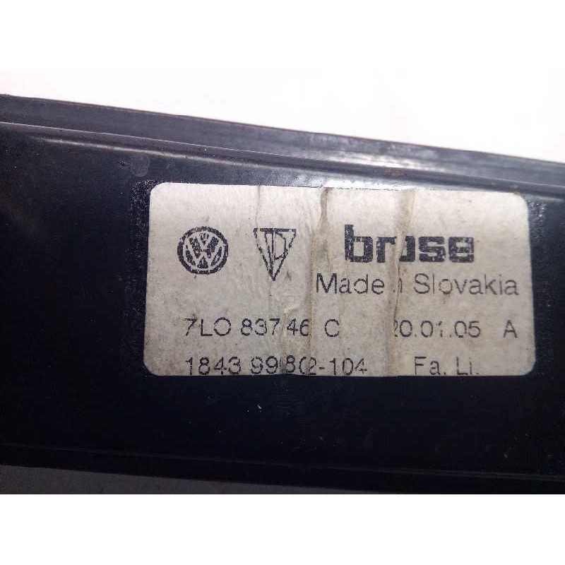 Recambio de elevalunas delantero izquierdo para porsche cayenne (typ 9pa) s referencia OEM IAM 7L0837461C  