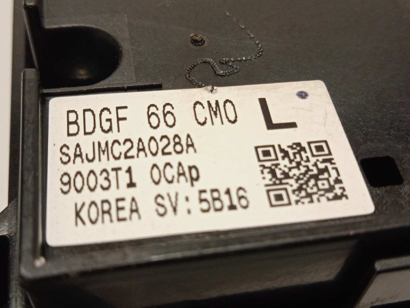 Recambio de mando multifuncion para mazda 3 berlina (bp) referencia OEM IAM BDGF66CM0  BDGF