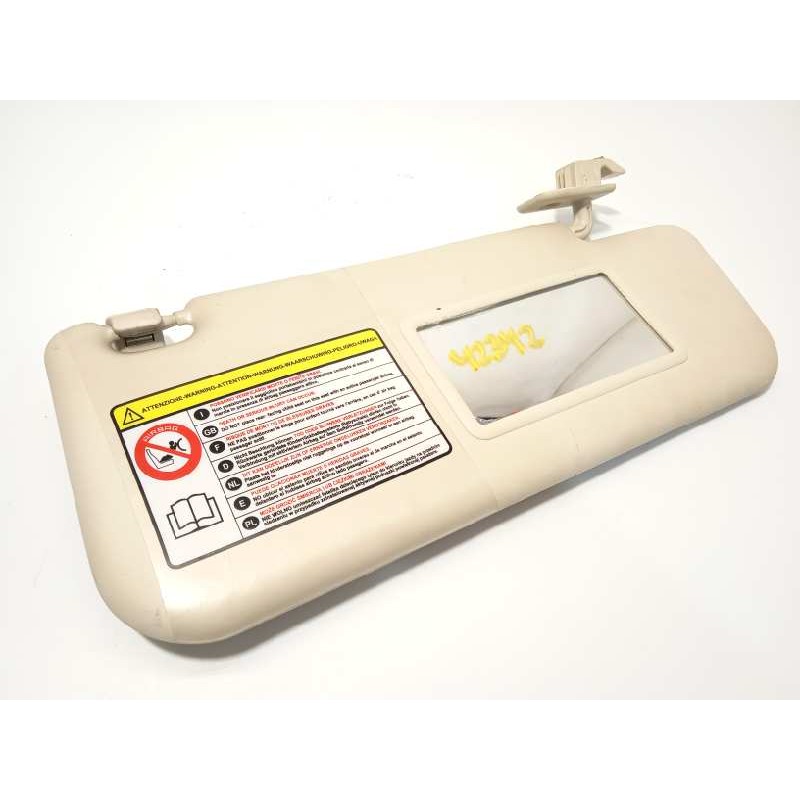 Recambio de parasol derecho para ford ka (ccu) 1.2 8v cat referencia OEM IAM 1570922  9S51B04100CA38MB