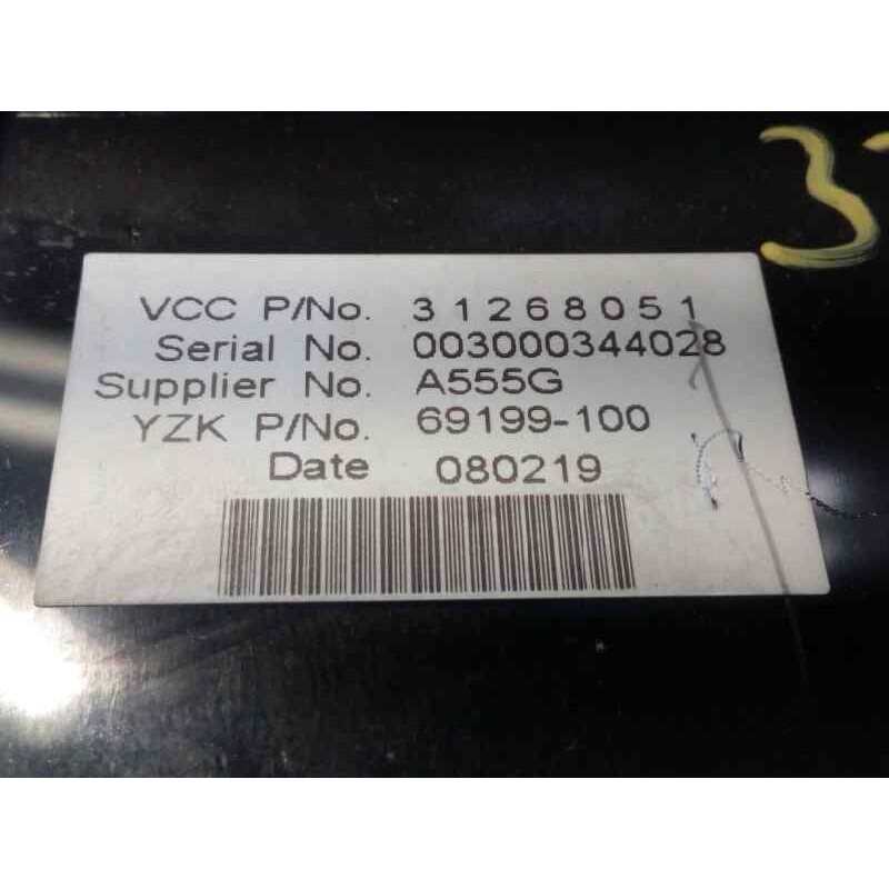 Recambio de pantalla multifuncion para volvo v50 familiar 2.0 d kinetic referencia OEM IAM 31268051  