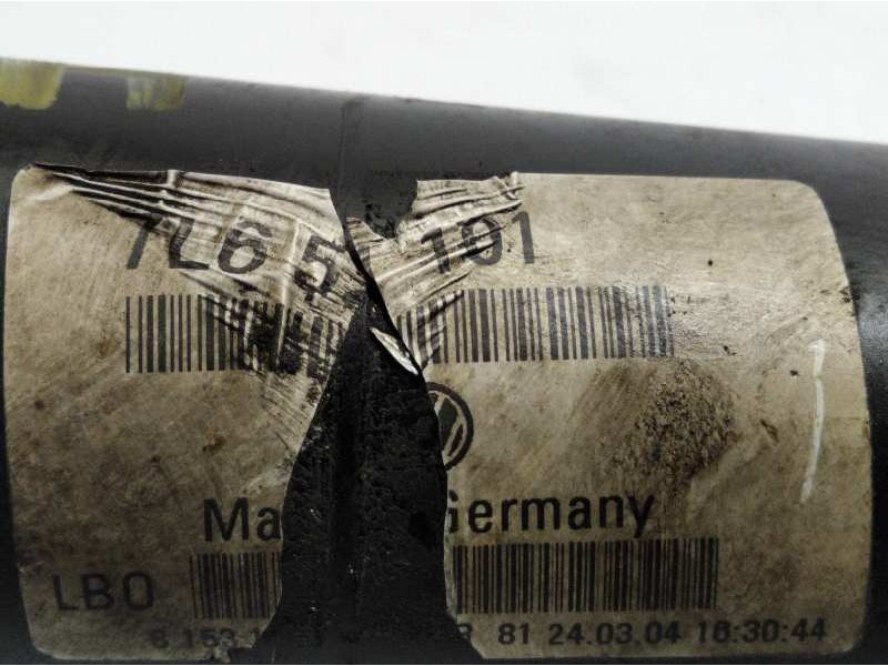 Recambio de transmision central delantera para volkswagen touareg (7la) tdi r5 referencia OEM IAM 7L6521101 7L6521101N 7L6521101